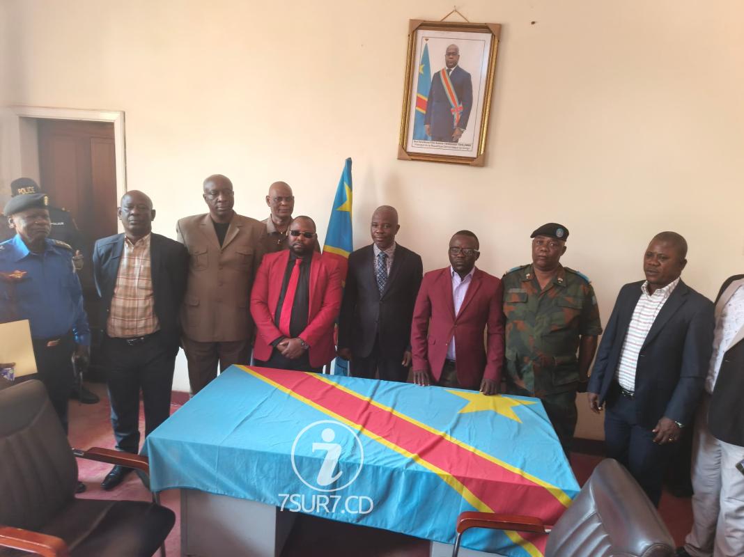 Sud-Ubangi : Le professeur Jean-René Galekwa prend ses fonctions de gouverneur intérimaire